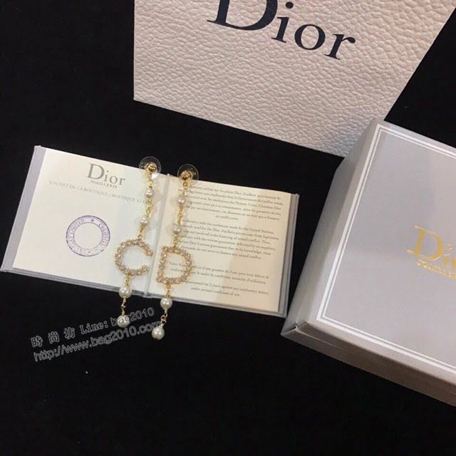 Dior飾品 迪奧經典熱銷爆款耳環 長款耳釘  zgd1067